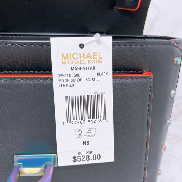 Michael Kors Manhattan medium satchel - Picture 8 of 8